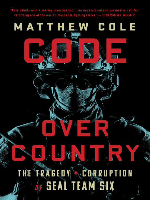 Title details for Code Over Country by Matthew Cole - Wait list